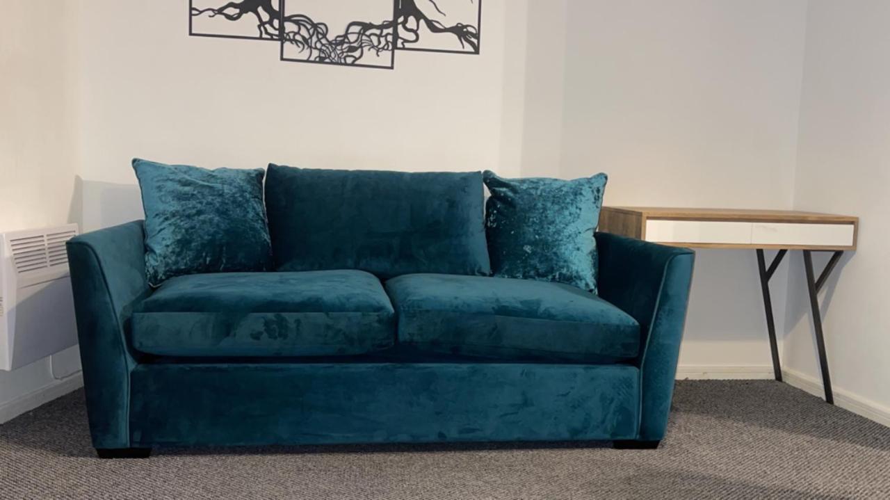 Luxury 1 Bed Apartment With Parking Manchester Esterno foto
